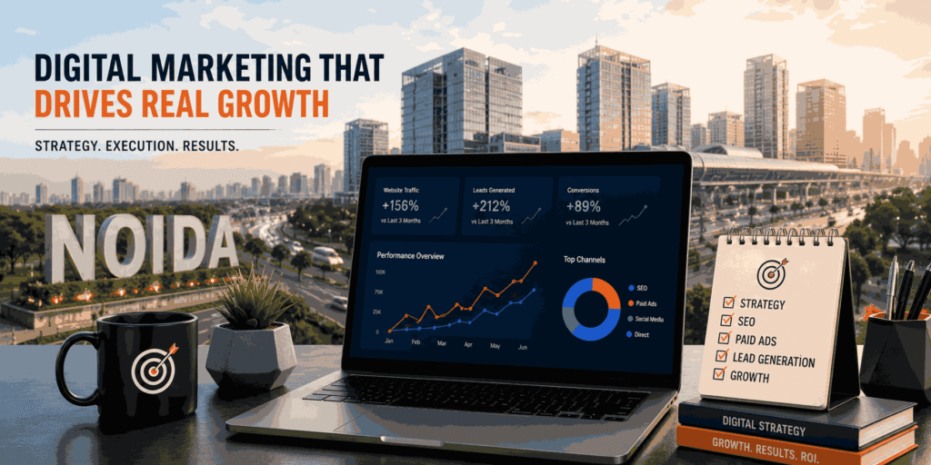 Best Digital Marketing Agency in Noida Hero Image